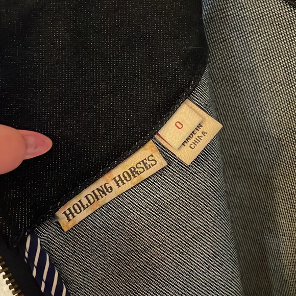 Host Pick 9/14!!!!🎉🎊 Anthropology- Holding Horses Denim Dress - Picture 6 of 8